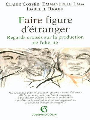 cover image of Faire figure d'étranger